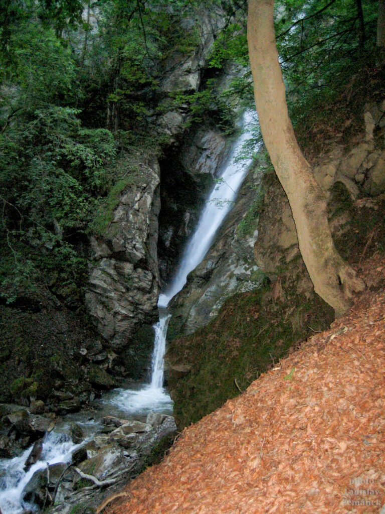 Bischofshofen - vodopády u můstků