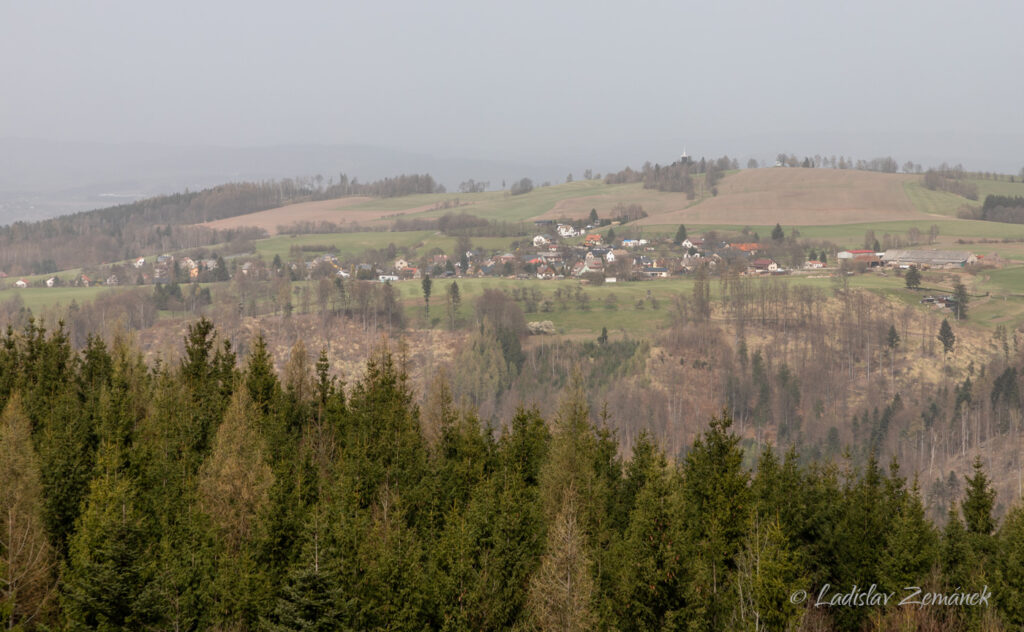 rozhledna Varta - výhled