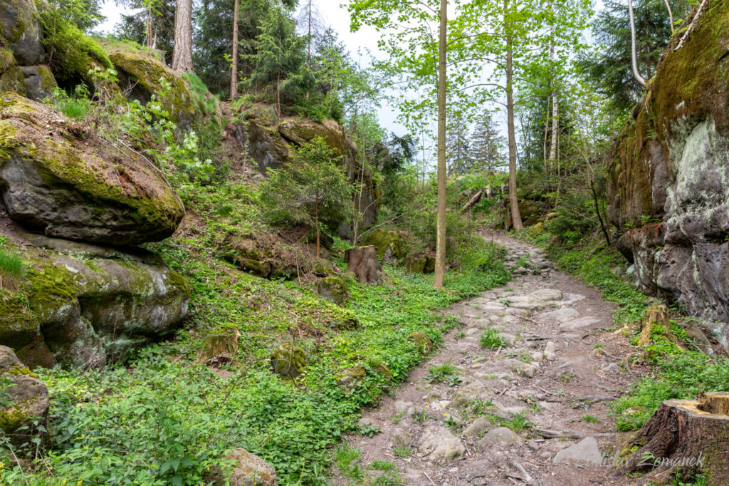 Broumovské stěny - Hruškova rokle