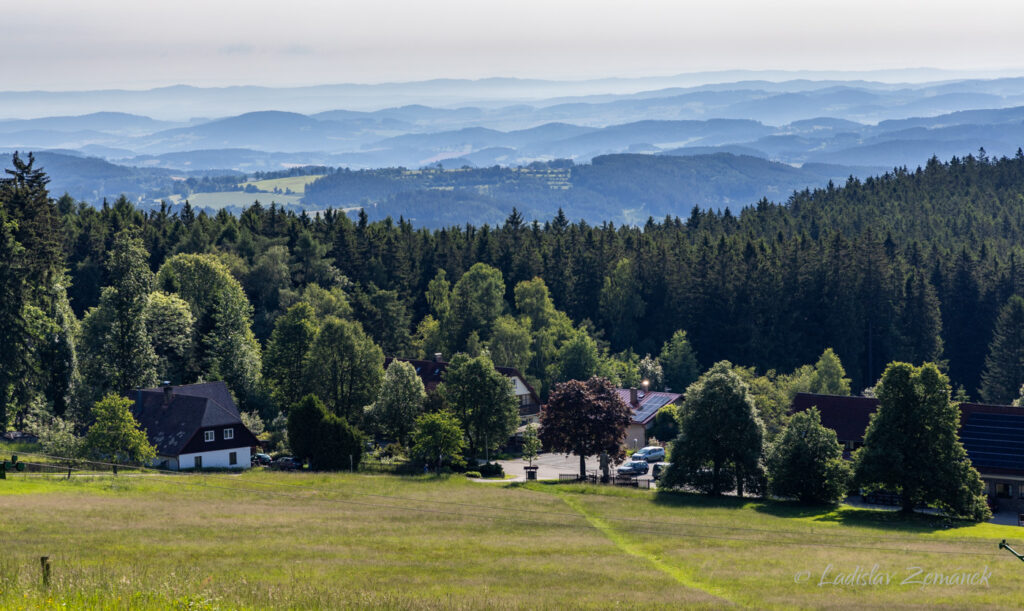 Javorník - Kaple sv. Antonína Paduánského - výhled