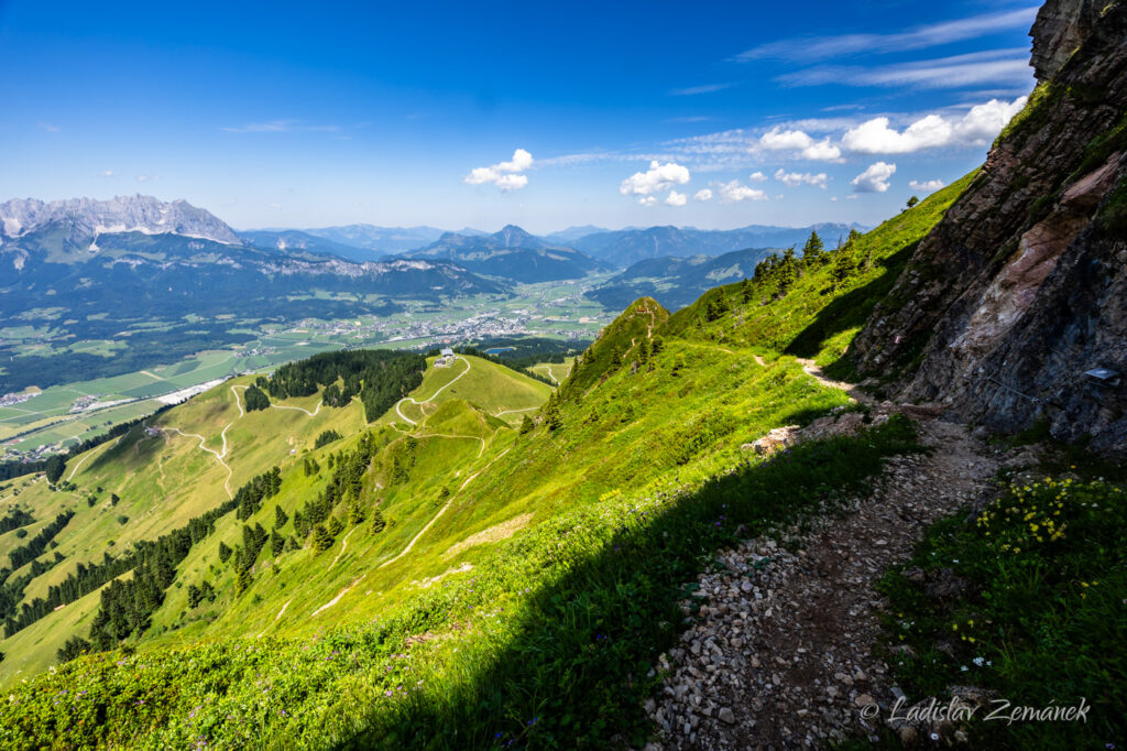 cesta na Kitzbüheler Horn