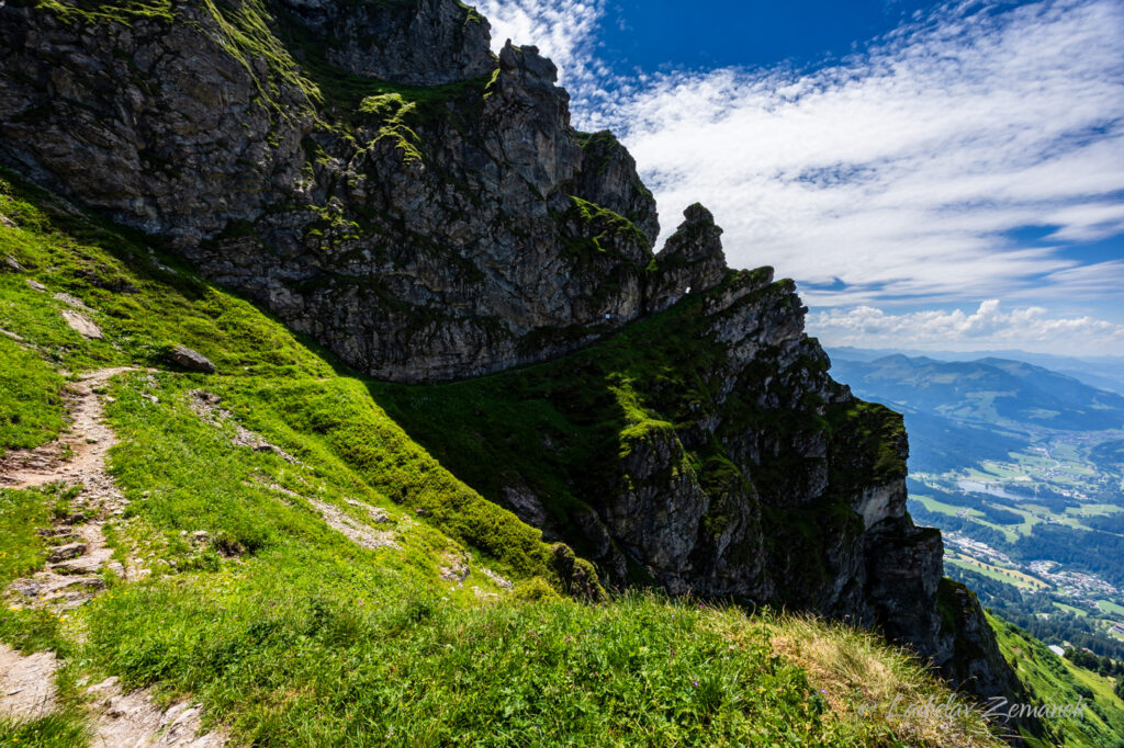 cesta na Kitzbüheler Horn
