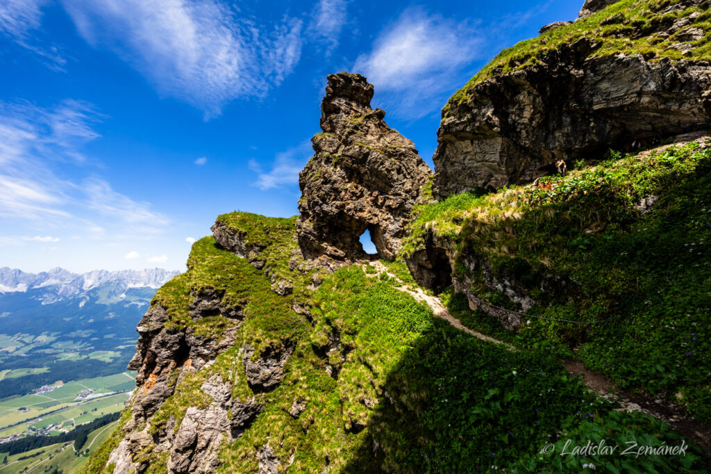 cesta na Kitzbüheler Horn