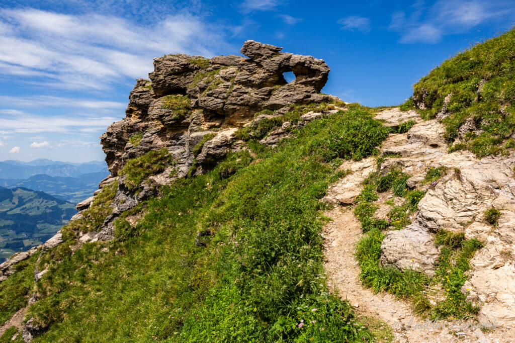 cesta na Kitzbüheler Horn