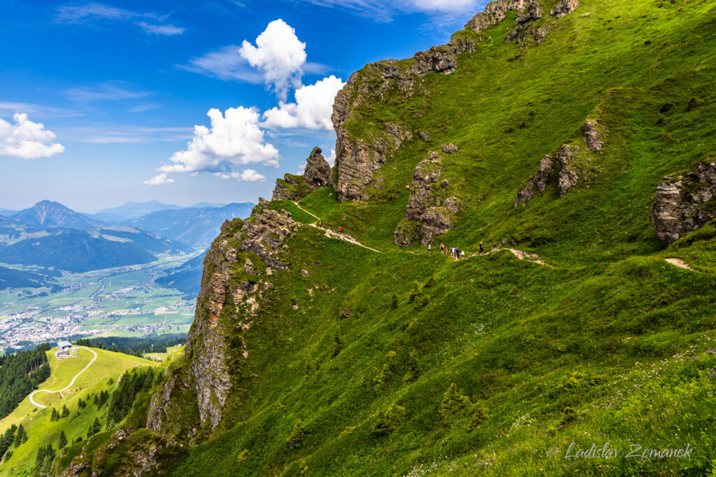 cesta na Kitzbüheler Horn