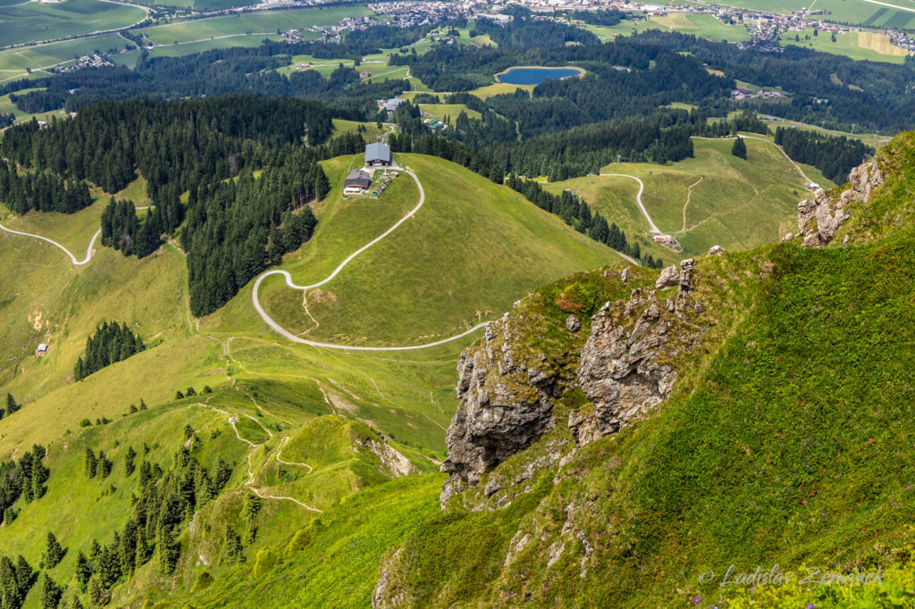 Kitzbüheler Horn - výhled