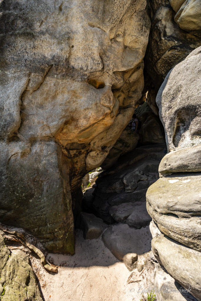 Stolov&aacute; hora - skaln&iacute; město Osta&scaron;