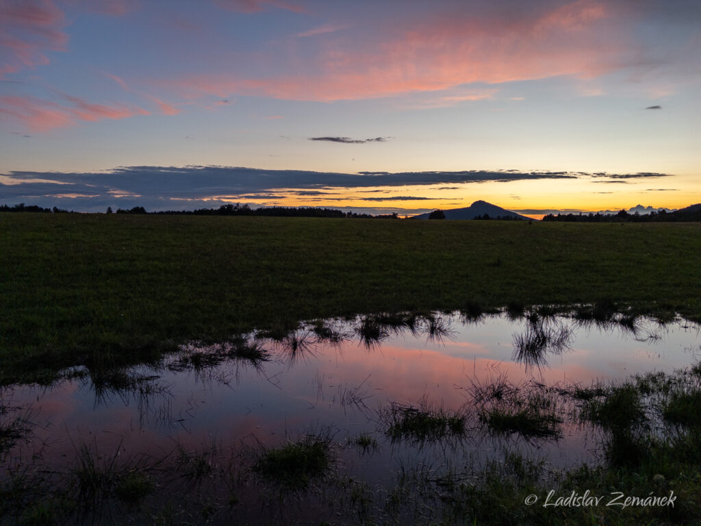 Večer u obory Židlov