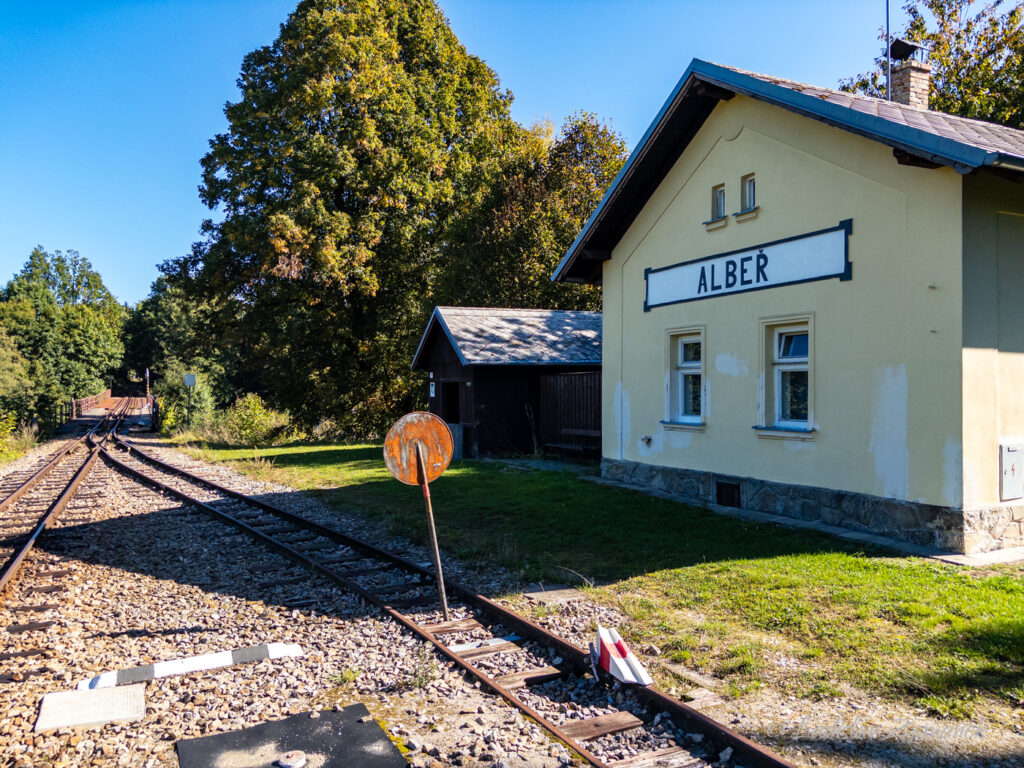 Jindřichohradeck&eacute; &uacute;zkokolejky - Albeř