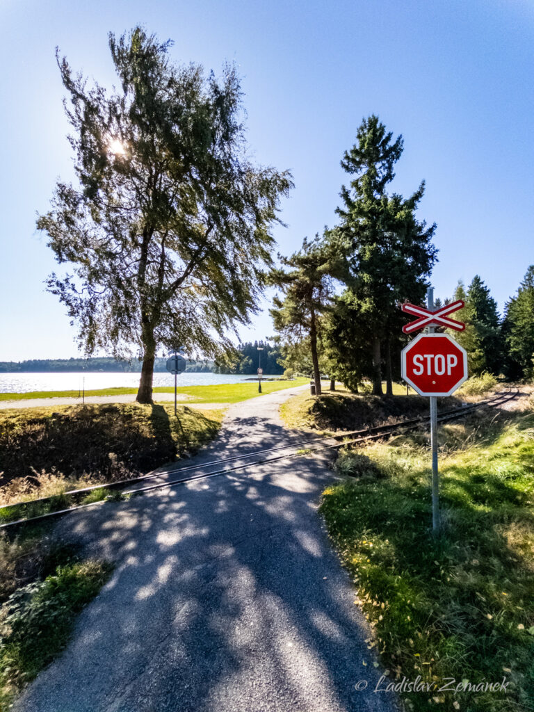 Jindřichohradeck&eacute; &uacute;zkokolejky - Albeř - rybn&iacute;k Osika