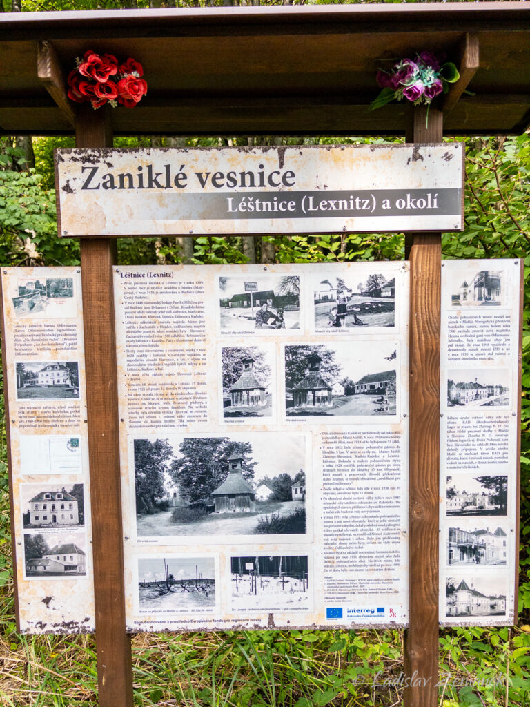 b&yacute;val&aacute; hraničn&iacute; obec Le&scaron;tnice