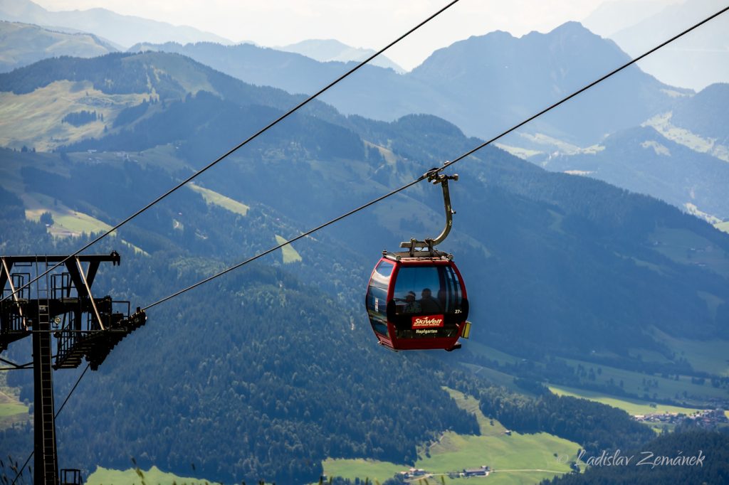 kabinka lanovky Salvenbahn