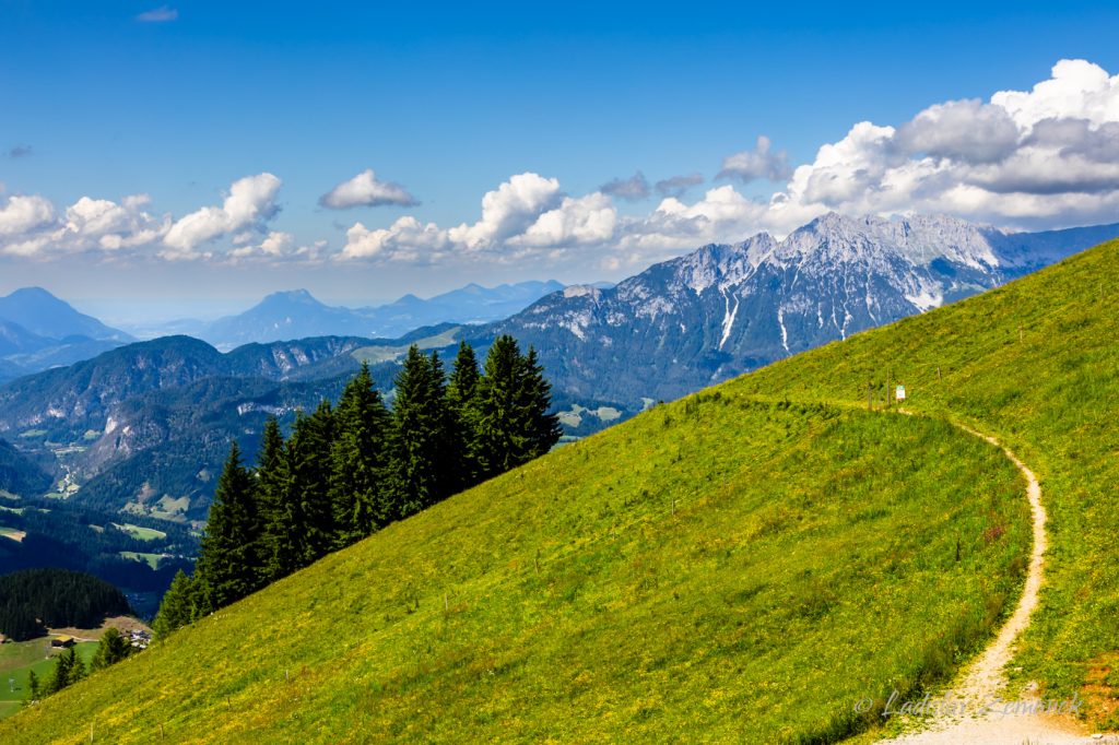 V&yacute;hled na masiv Wilder Kaiser