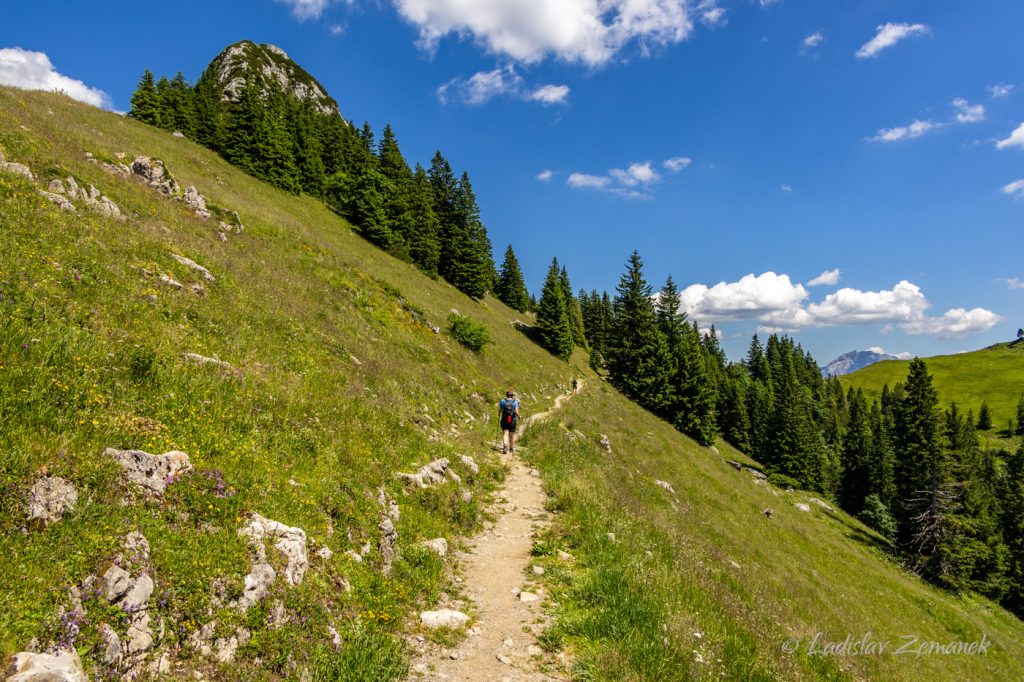 sestup od Tegernseer H&uuml;tte
