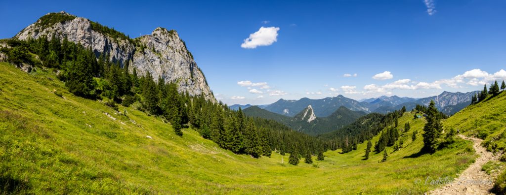 sestup od Tegernseer H&uuml;tte