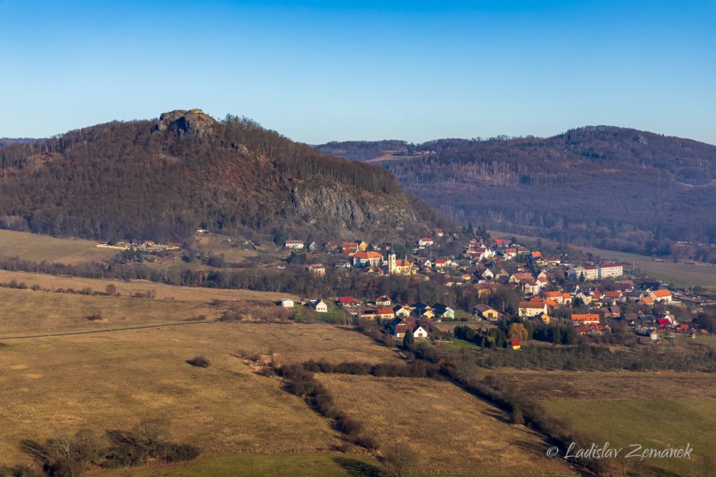 Trojhora - výhled na Kalich Trojhora - výhled na Kalich