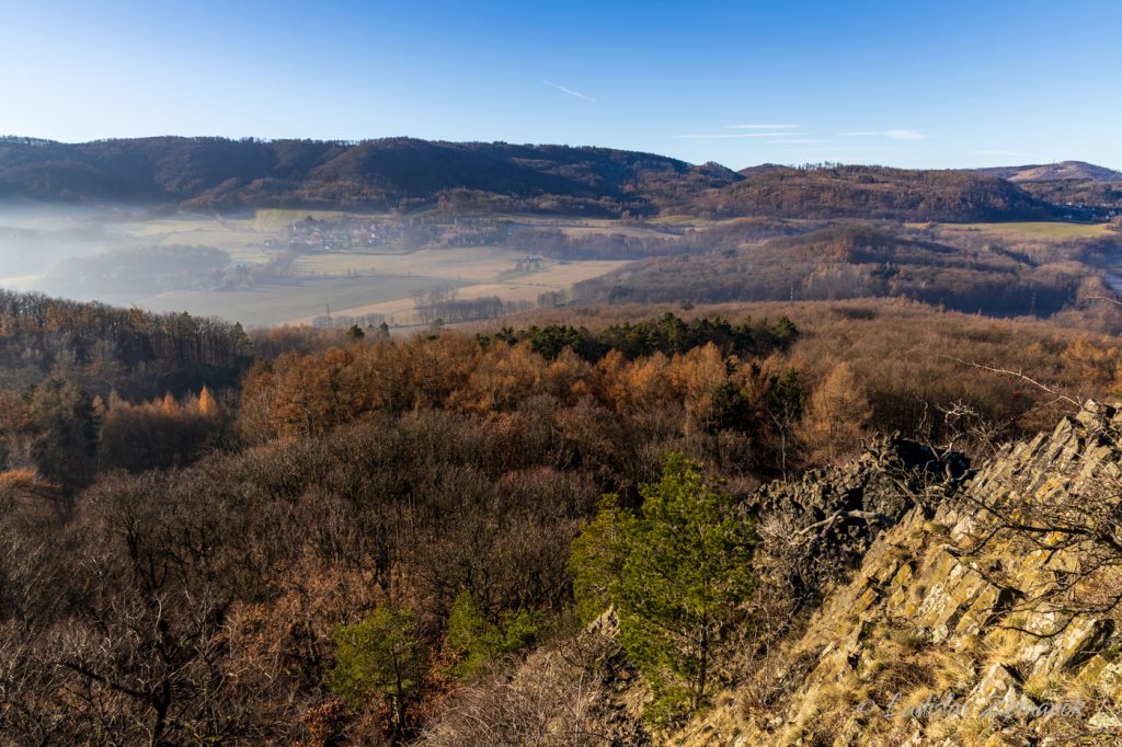 Trojhora - výhled Trojhora - výhled