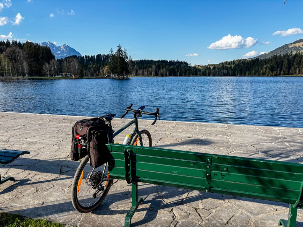 Brixental na kole - u Schwarzsee
